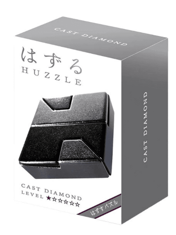 Metal Cast Puzzle - Diamond