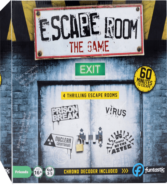 Escape Room the Game - Chrono Decoder - 4 Games