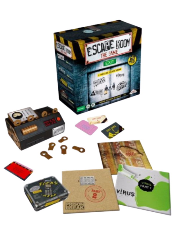 Escape Room the Game - Chrono Decoder - 4 Games