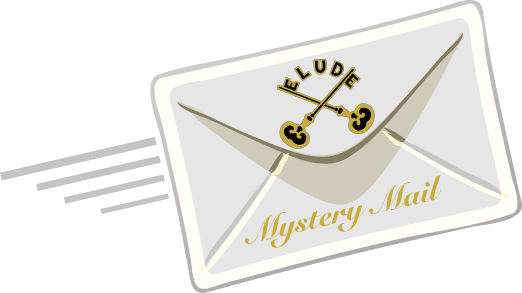 Mystery Mail Envelope Clear