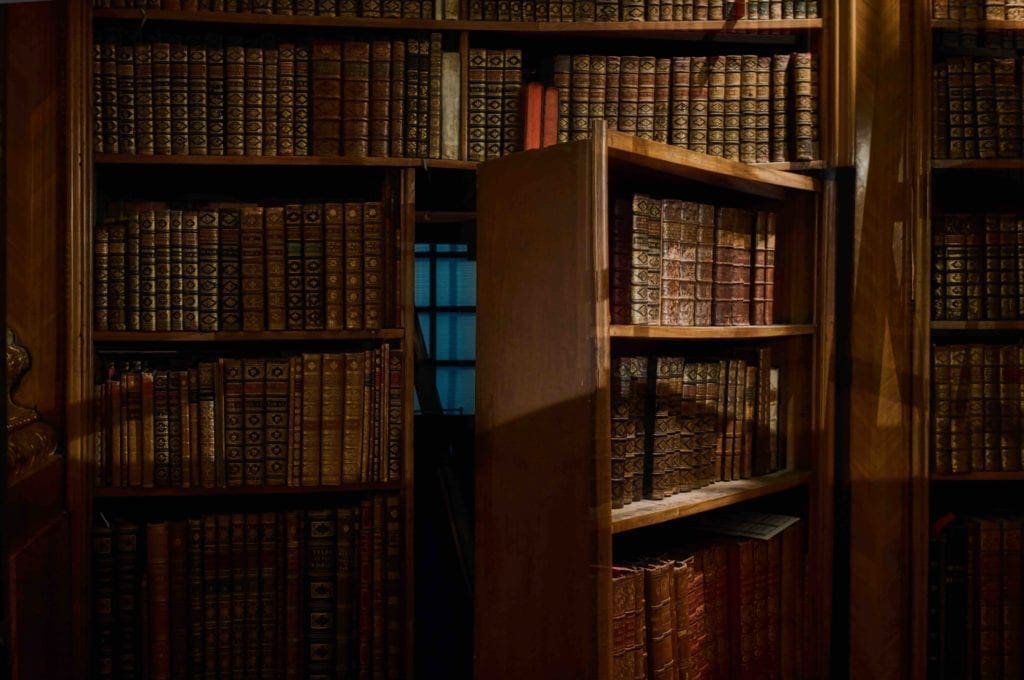 Secret Room in Bookcase